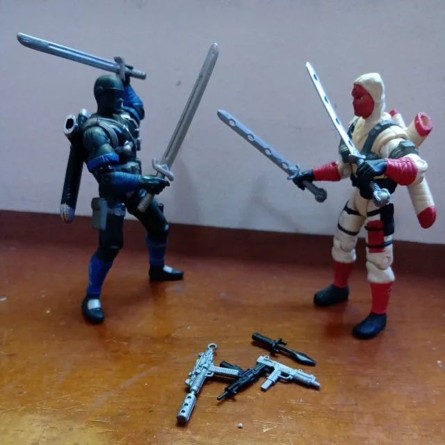 ? Mega Lote - 6 Pares G.I. Joe vs. Cobra (2001) - Completo e Raro! ?