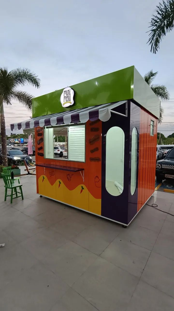 Módulos Container Habitáveis para Quiosques, Escritórios Fixos ou Móveis em Carretas - THT