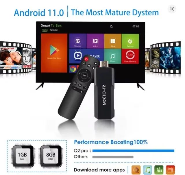 tv fire stick 4k mx10-f2 - Foto 3