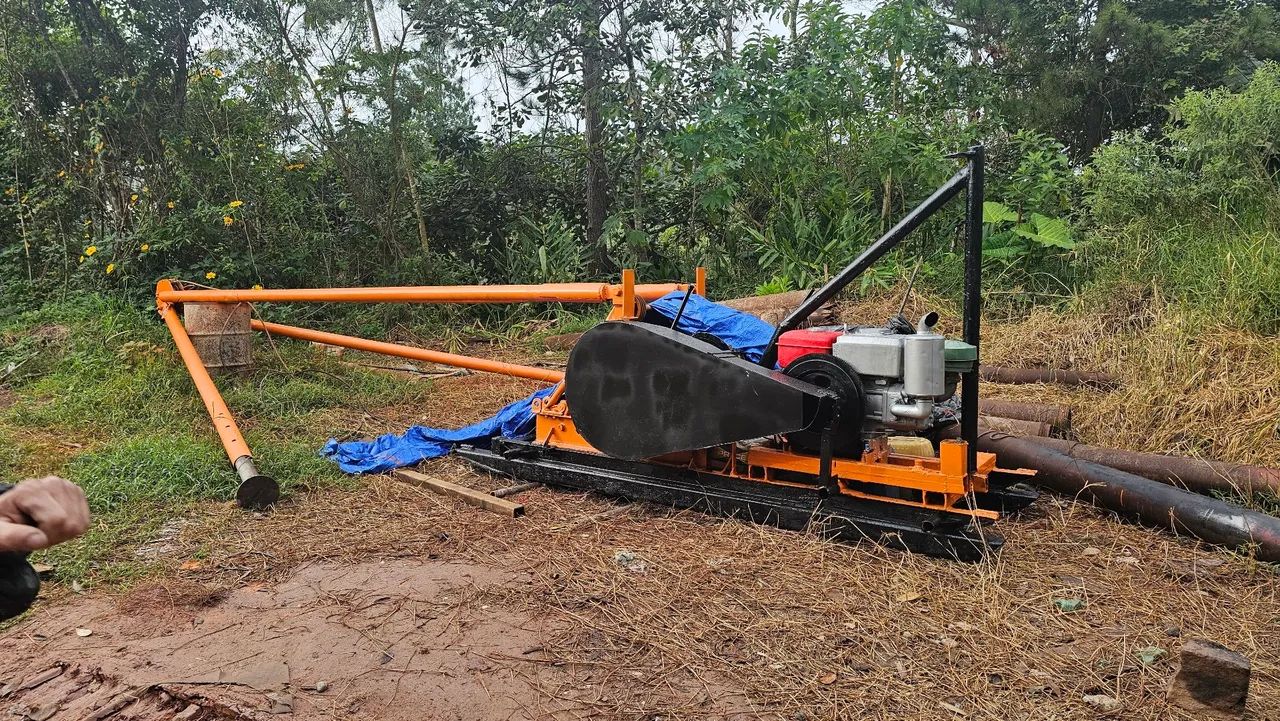 Bate estaca strauss guincho duplo  - Foto 2