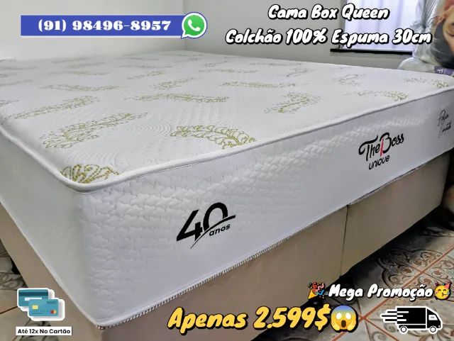 CAMA QUEEN DE LUXO THE BOSS