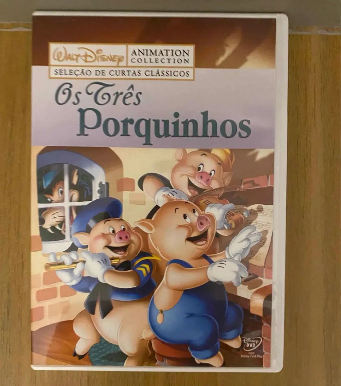 Dvd Os Três Porquinhos Seleção De Curtas Clássicos