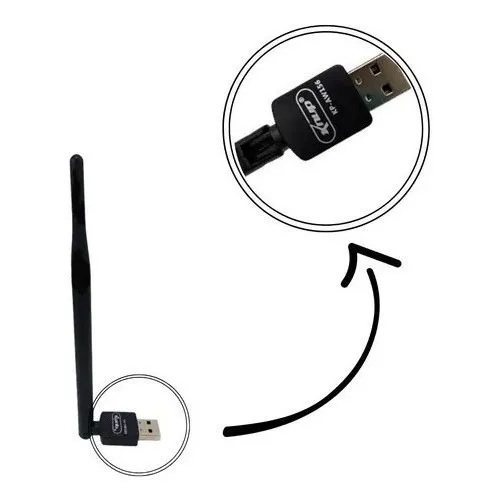 Adaptador wifi USB 802.11 2.4ghz Cd