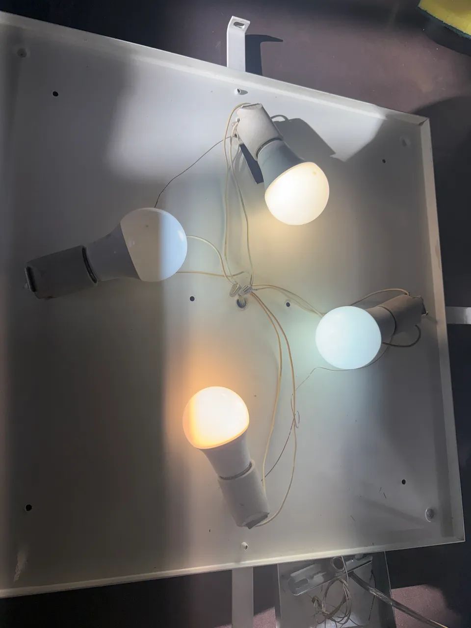 Luminária suspensa vidro alumínio gigante  - Foto 2