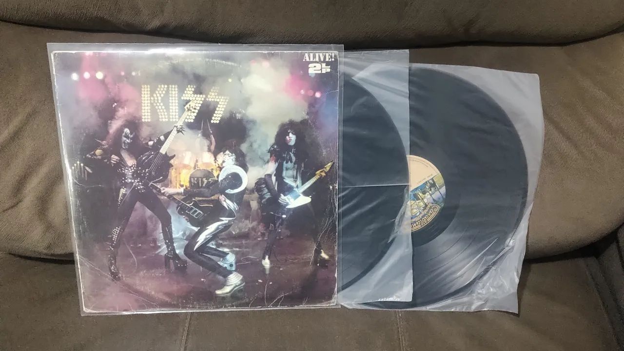 3 Discos de Vinil do KISS! - Foto 2