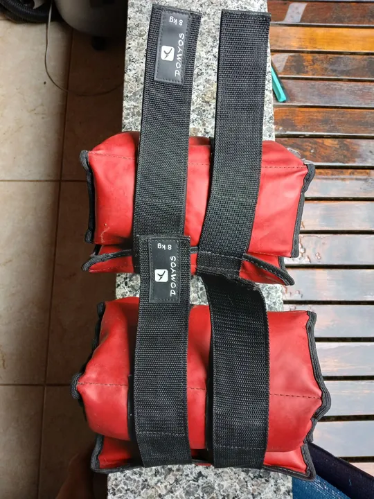 Par de caneleiras de peso 8kg - Domyos