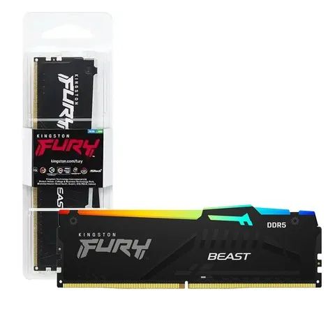 Kingston Fury RGB RAM Memory, 16GB, 5200MHz, DDR564302742895747120