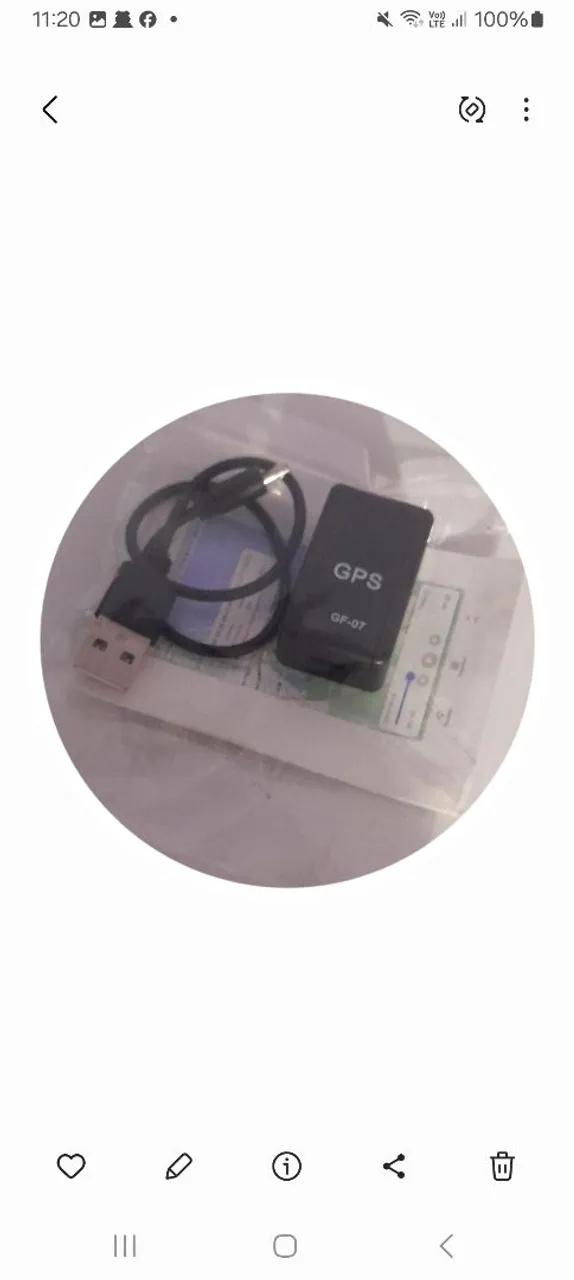 GPS Tracker GF-07 Novo