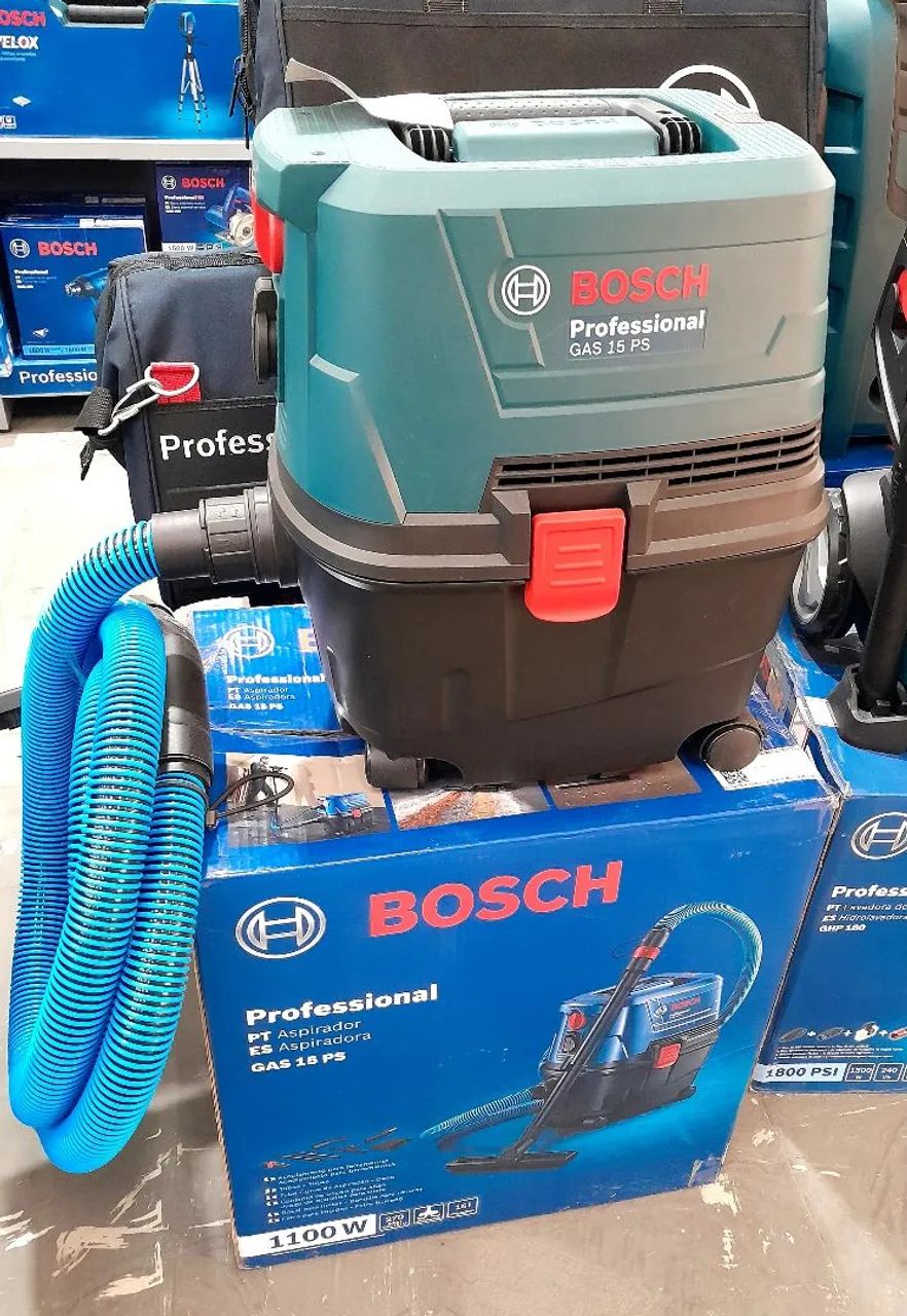 ASPIRADOR DE PÓ 1100W 15 LT GAS 15 PS - BOSCH