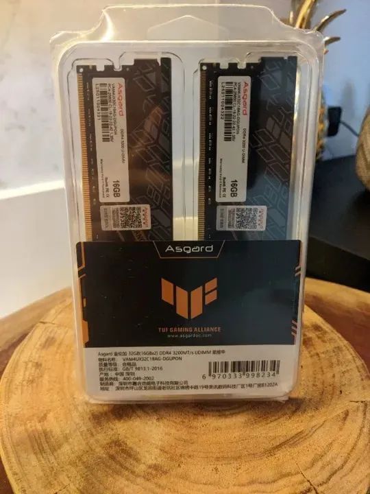 Memória RAM Asgard 16GB DDR4 3200MHz - Foto 4