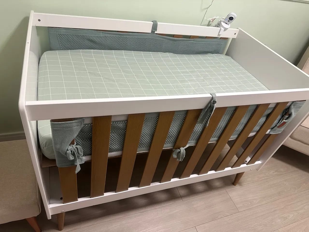 Berço Isis com colchão Ortobom Novo! Aceito parcelar! - Foto 2