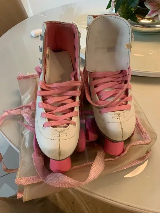 Patins roller 4 rodas tamanho - 35 - Foto 4