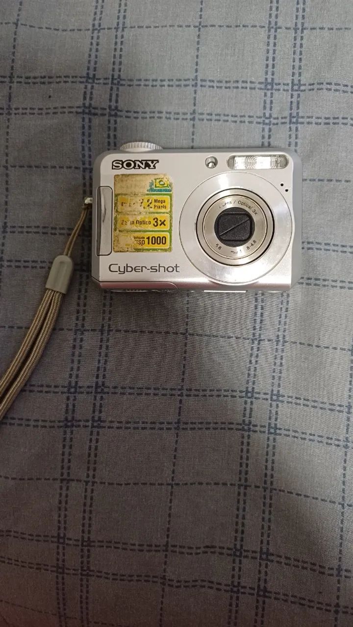Câmera Digital Sony Cyber-shot DSC-S650- Para conserto ou decoração