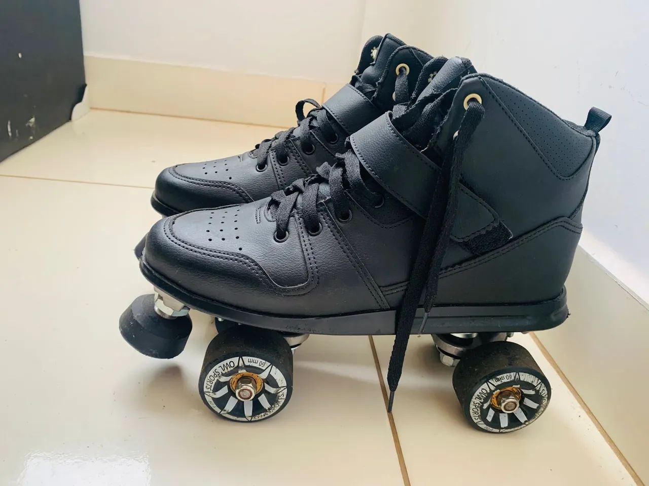 Patins Quad OWL Sports Musta Wide - Foto 2