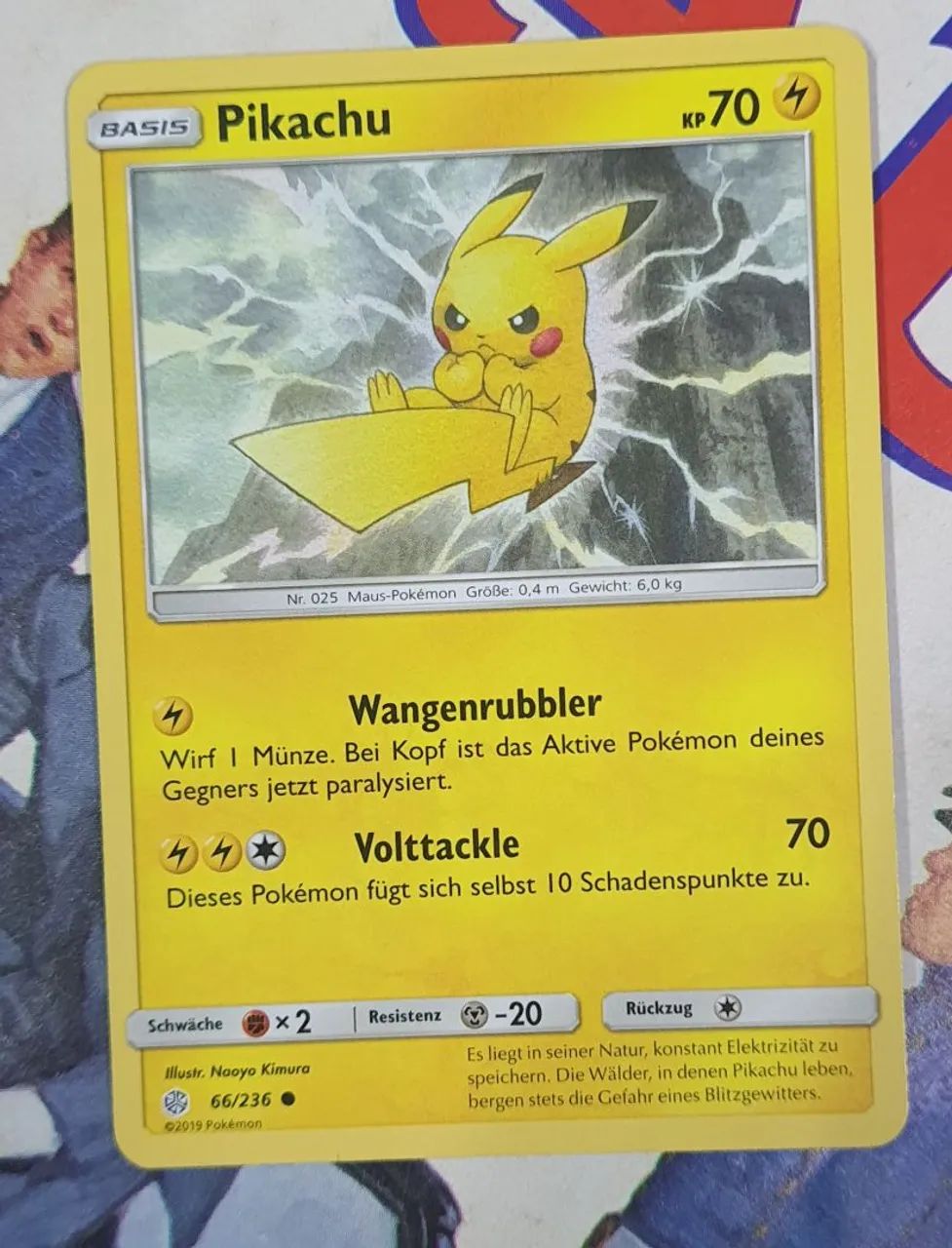 Card Americano Pokémon Pikachu - Foto 2