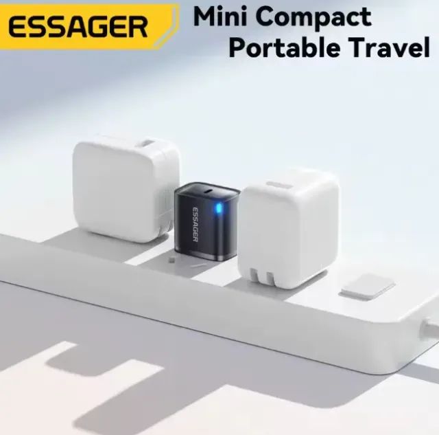 Carregador Rápido Essager Premium 30w Tomada Usb-c - Foto 2