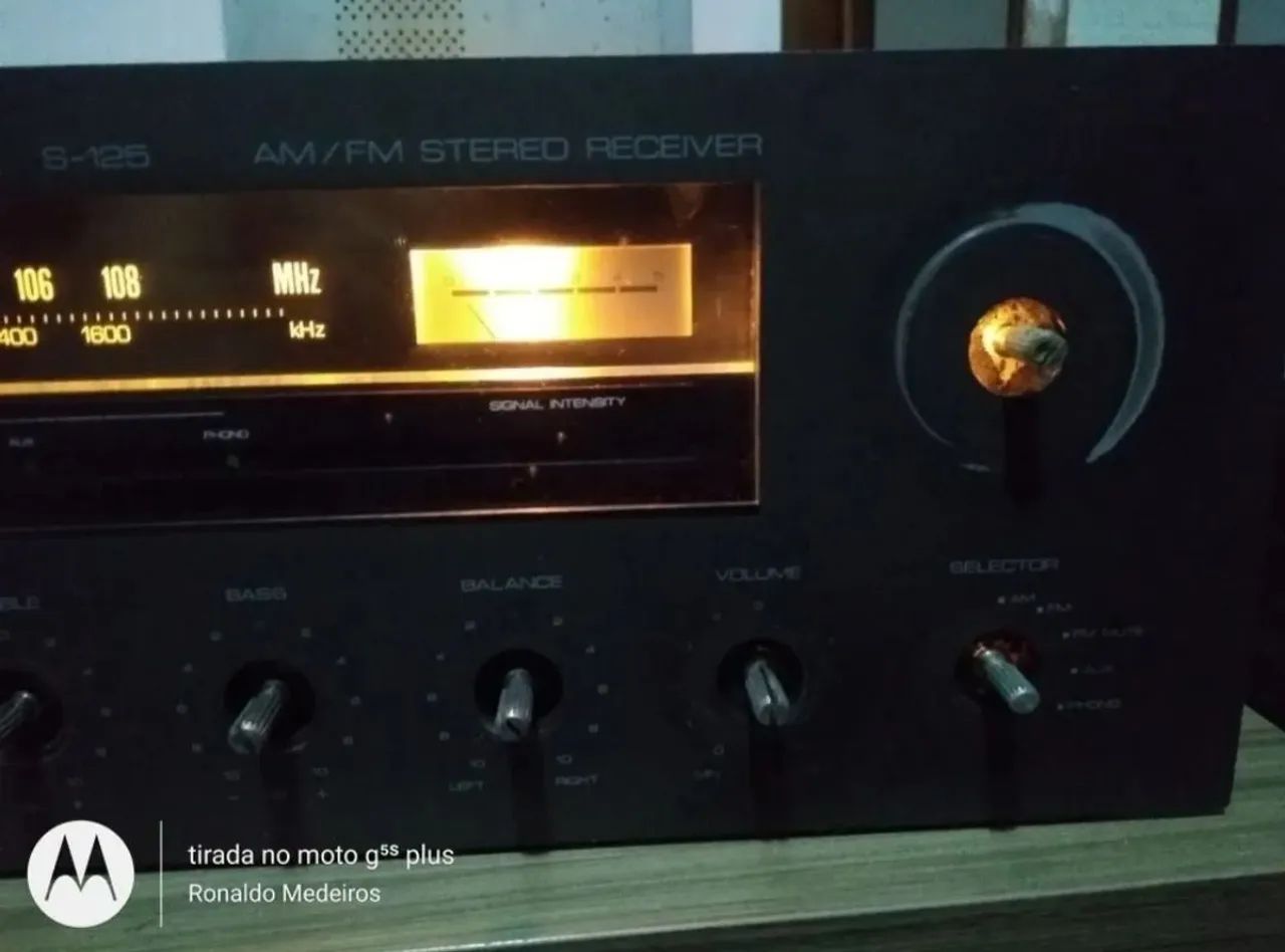 RECEIVER gradiente s125 sem placa mãe - Foto 3