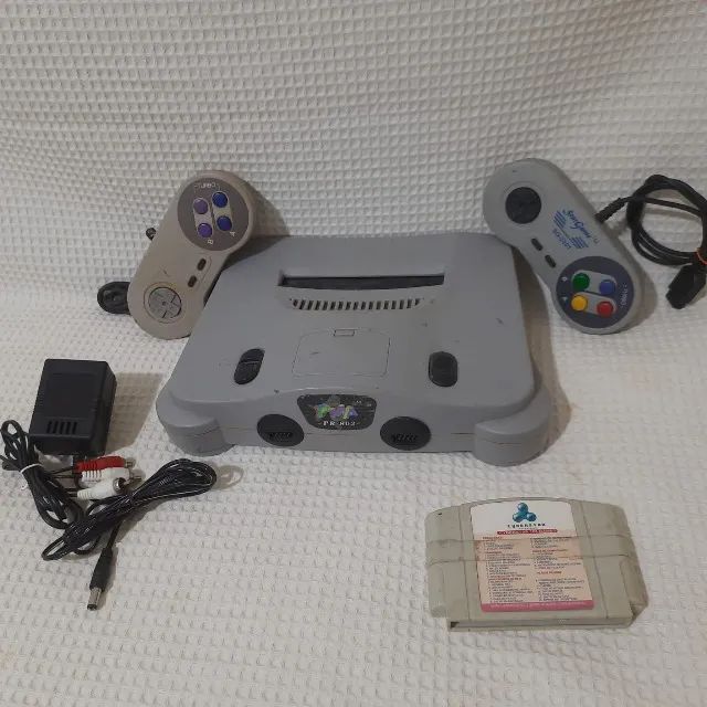 famiclone 8 bits modelo nintendo 64, 