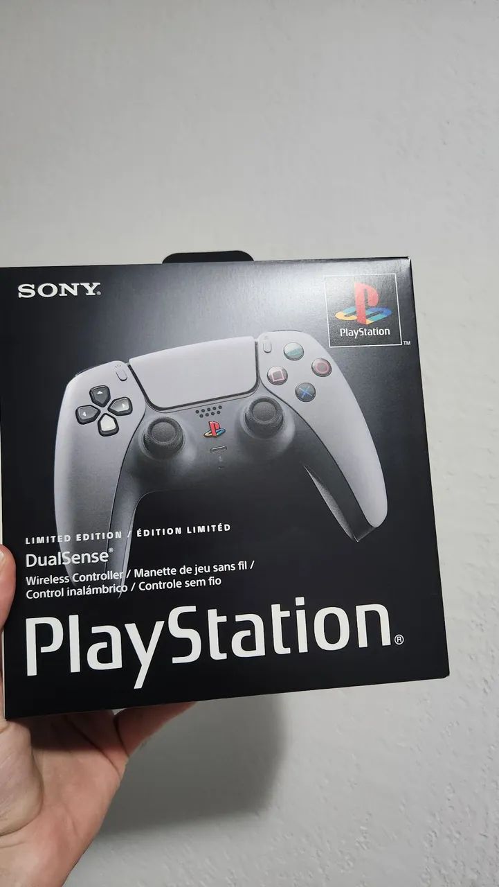 Controle Sony DualSense PS5, Sem fio, Edição Limitada Do 30º Aniversário