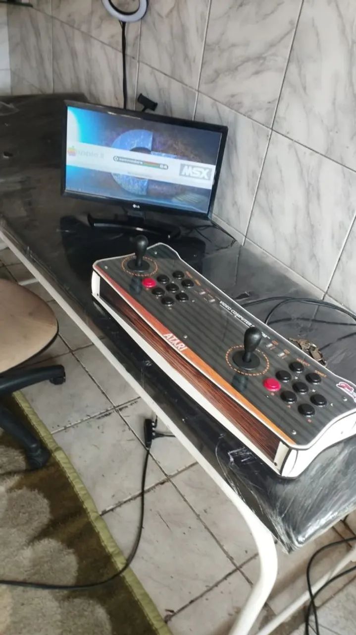 Arcade Atari 20 mil jogos no precinho  - Foto 3