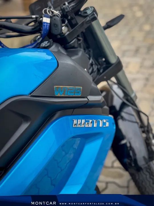 Moto Elétrica WATTS W125 - Impecável - Foto 3
