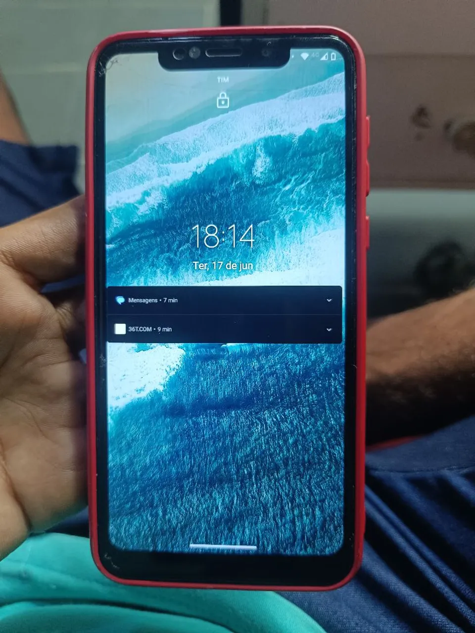 Motorola one funcionando perfeitamente