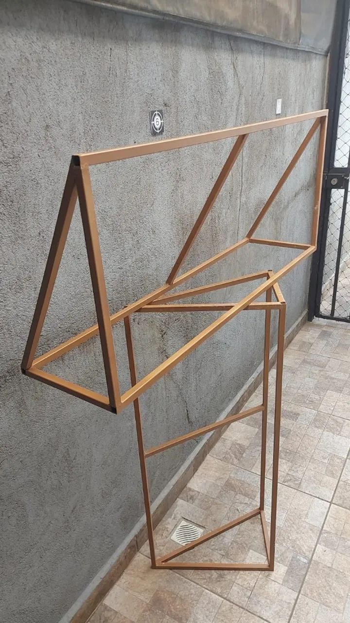 Estrutura Metalica Para Toldo De Porta Kit 2 Un