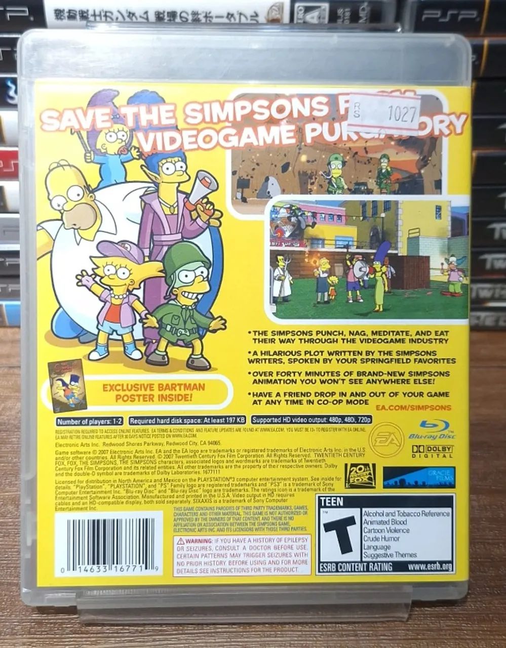 Jogo The Simpons Game para PS3 Original e Completo - Foto 2