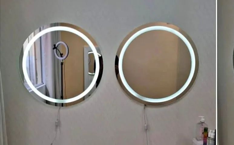 ESPELHOS ORGÂNICOS COM LED - Foto 2