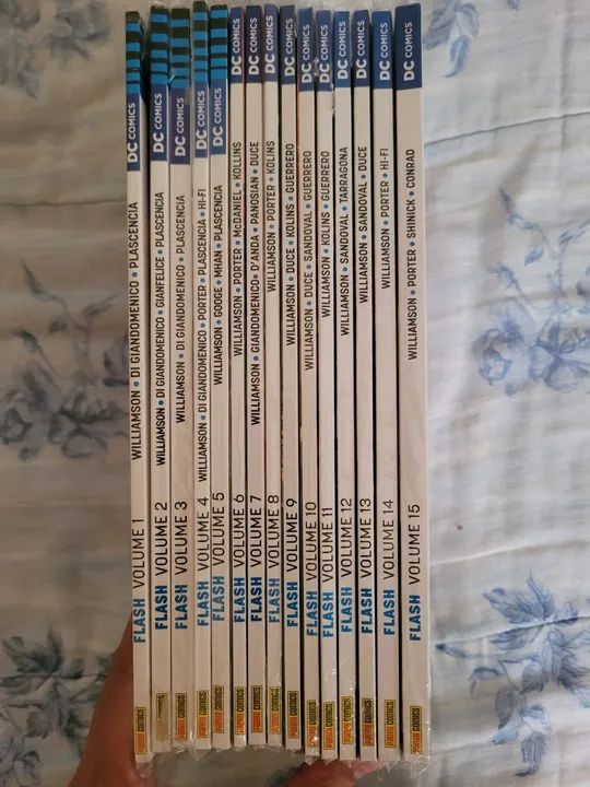 Coleção Completa Flash renascimento volume 1 ao 15 (completo) por