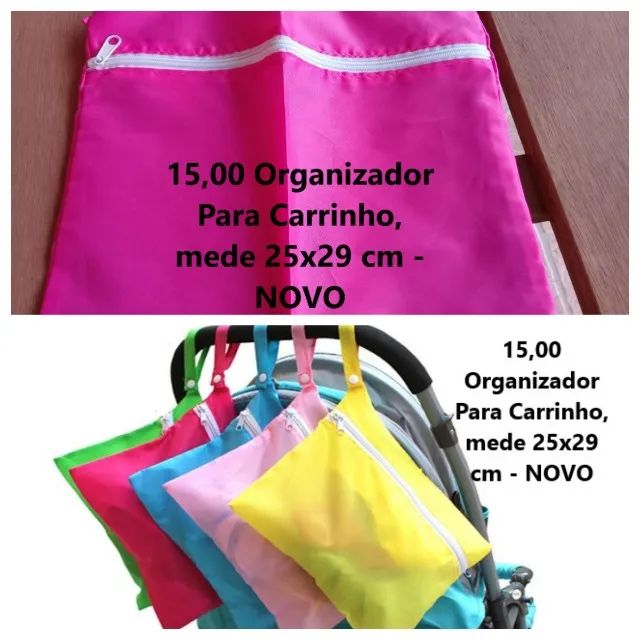 Organizador Para Carrinho, mede 25x29 cm - NOVO - Foto 4
