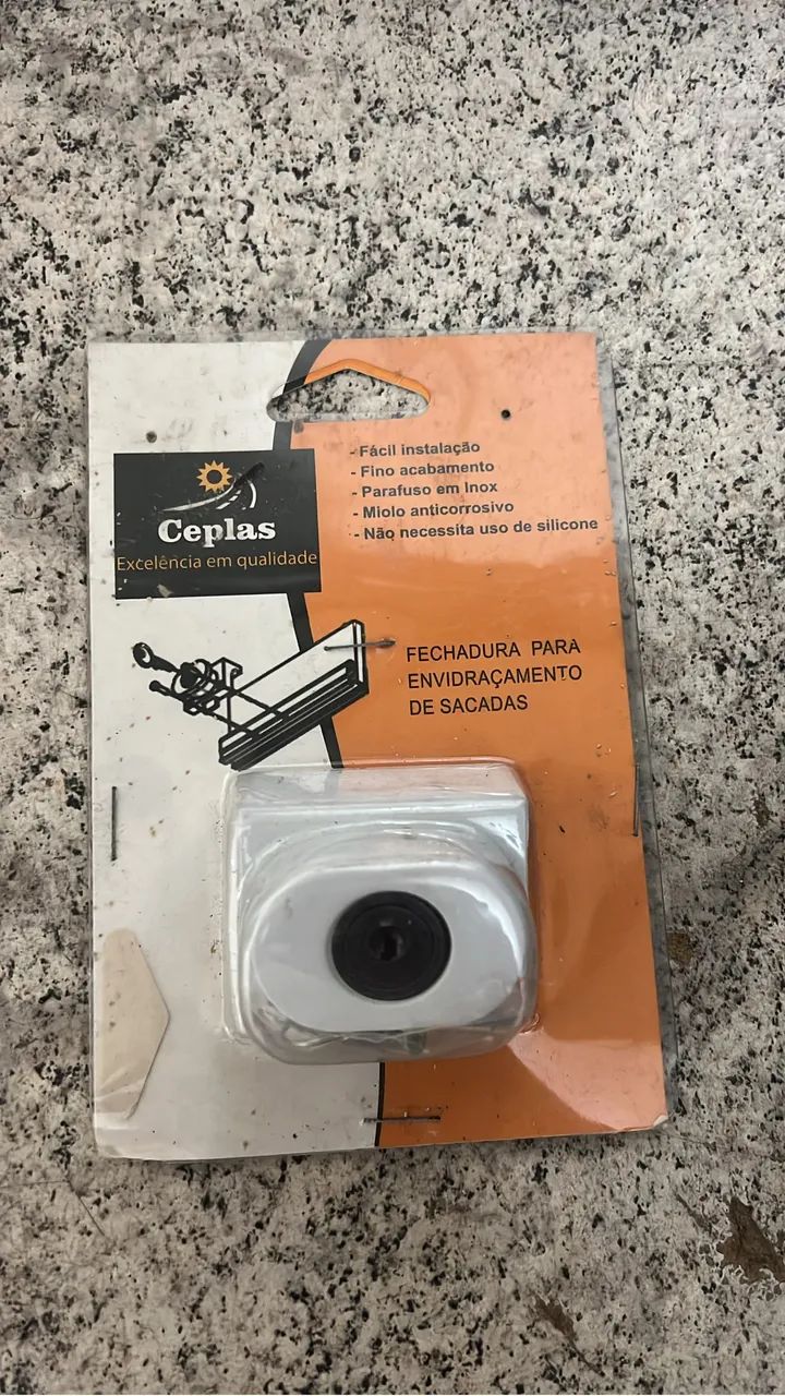 Kit 15 unds fechadura envidraçamento de sacadas