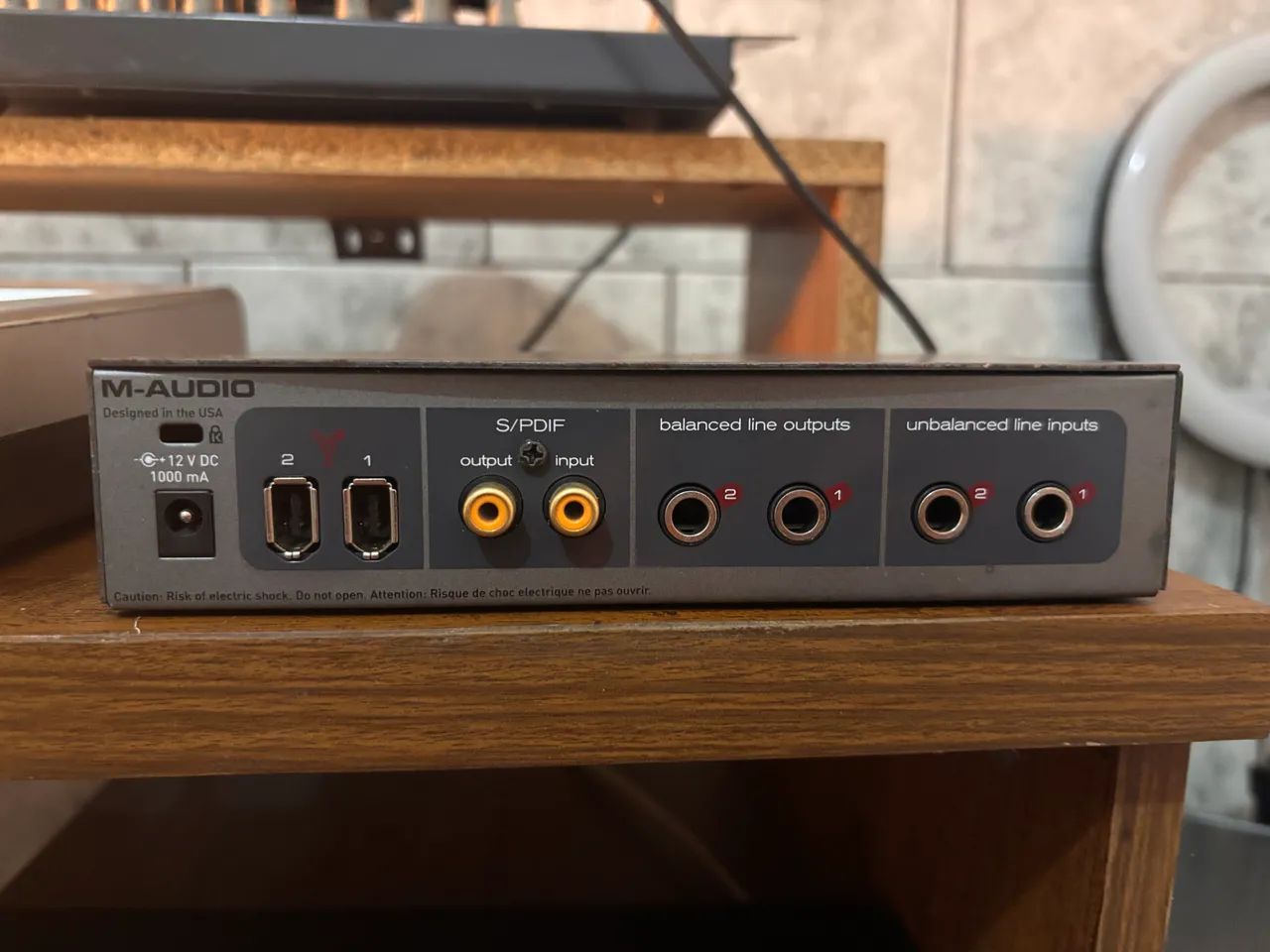 Interface de Áudio Firewire M-Audio - Foto 4