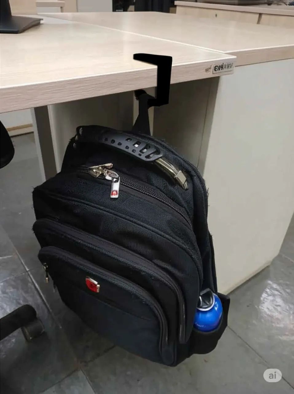 Gancho Porta Bolsa Mochila De Mesa