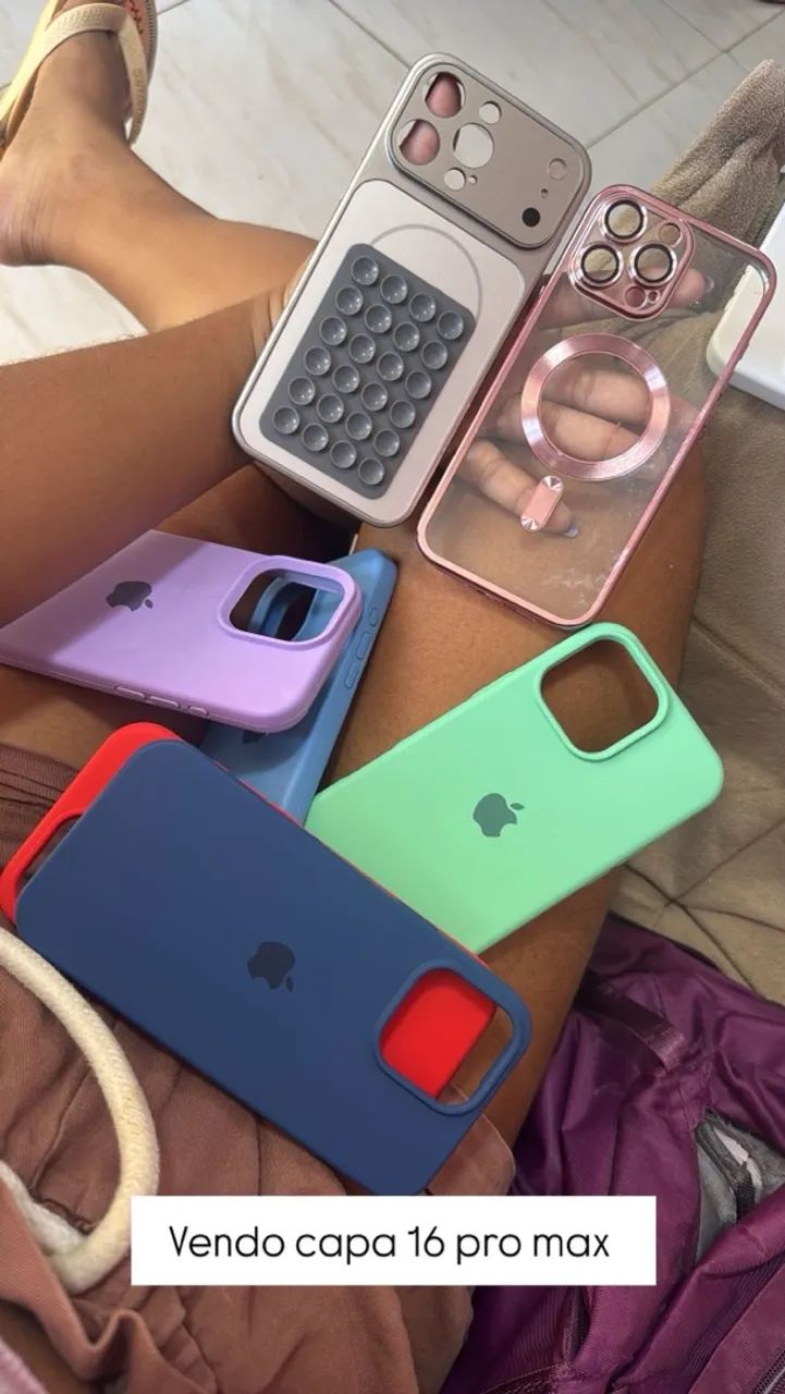 Capa novas para iPhone 16 pro max 