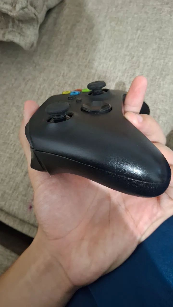 Controle xbox carbono Black com drift  - Foto 3