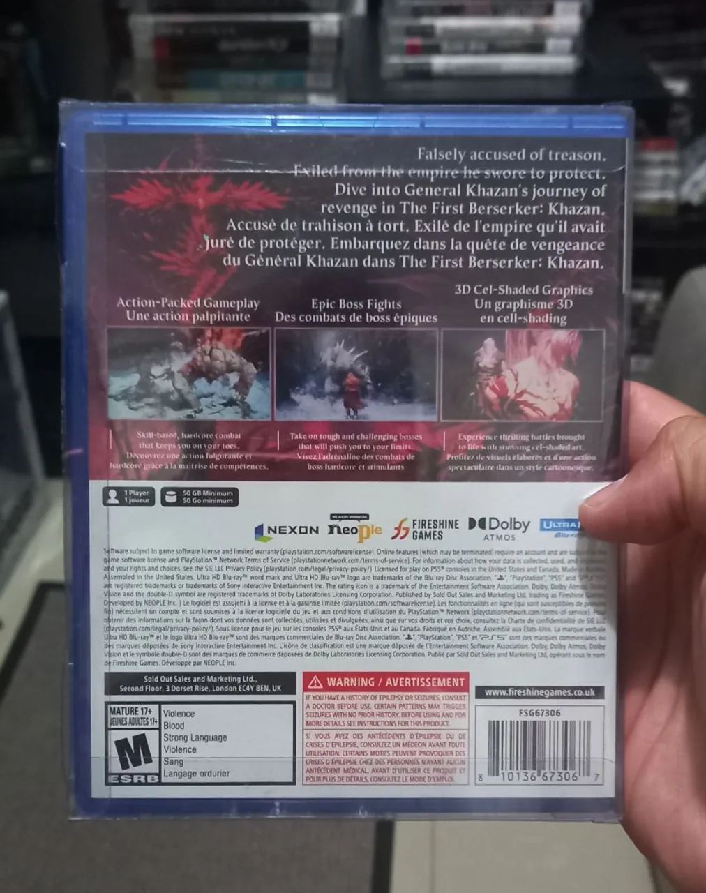 The First Berserker Khazam para Playstation 5 - Jogos de Vídeo