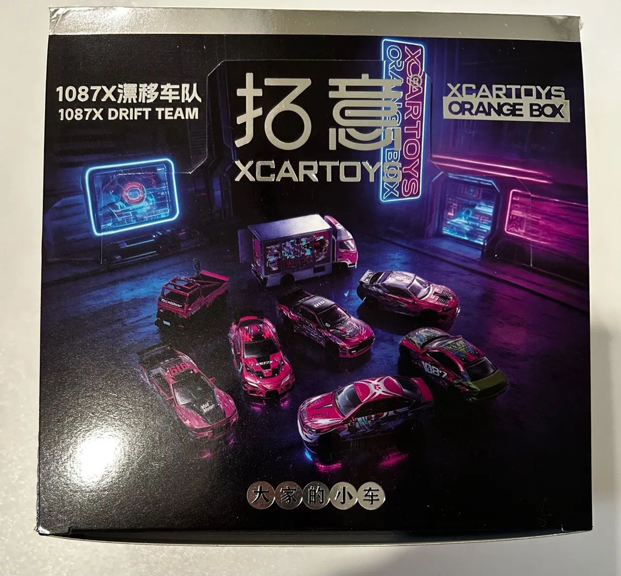 ミニカー Poprace 1/64 ORANGE BOX 1087X DRIFT TEAM XCARTOYS ORANGE BOX 1087X? 1087X DRIFT TEAM - 8 Miniaturas