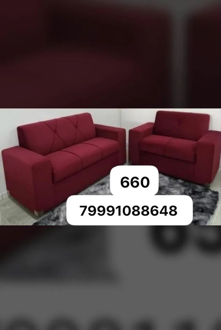 Sofá , cama, e puff - Foto 2