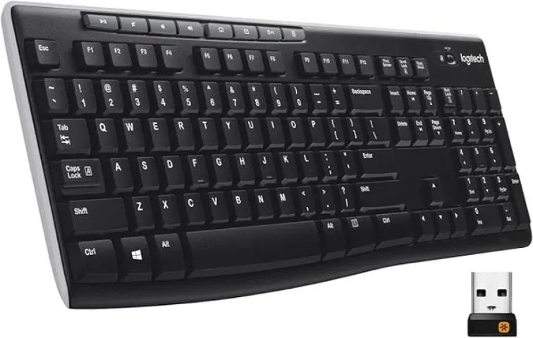 Teclado Logitech K270 acompanha mouse mas com scroll ruim - Foto 3