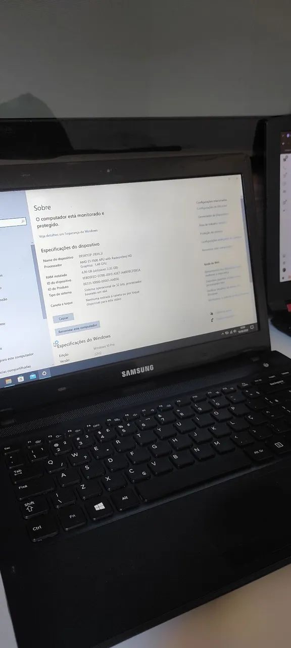 Notebook Samsung oportunidade de negócio