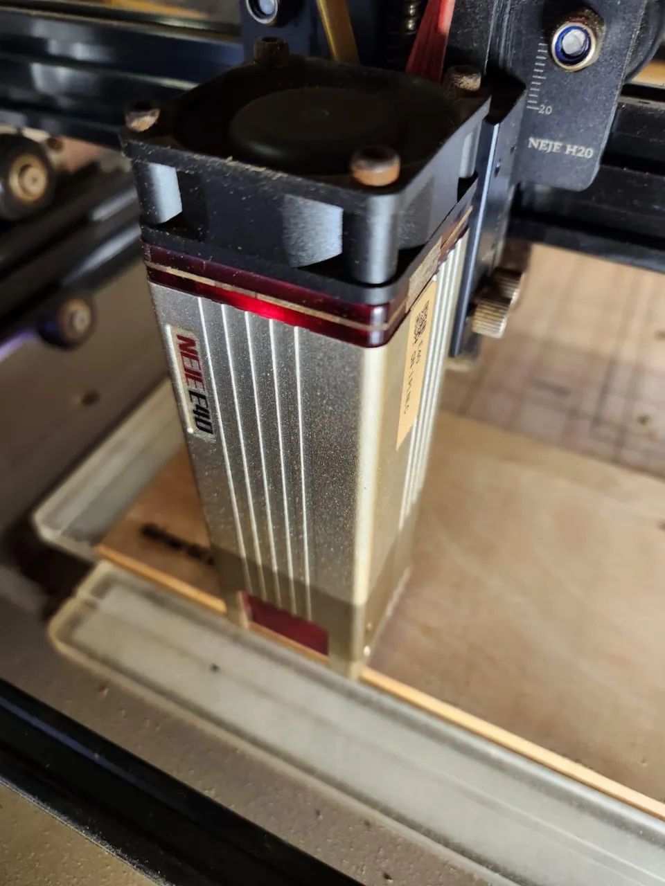 Máquina de Corte e Gravação a Laser 15W Completa - NEJE E80 - Foto 4
