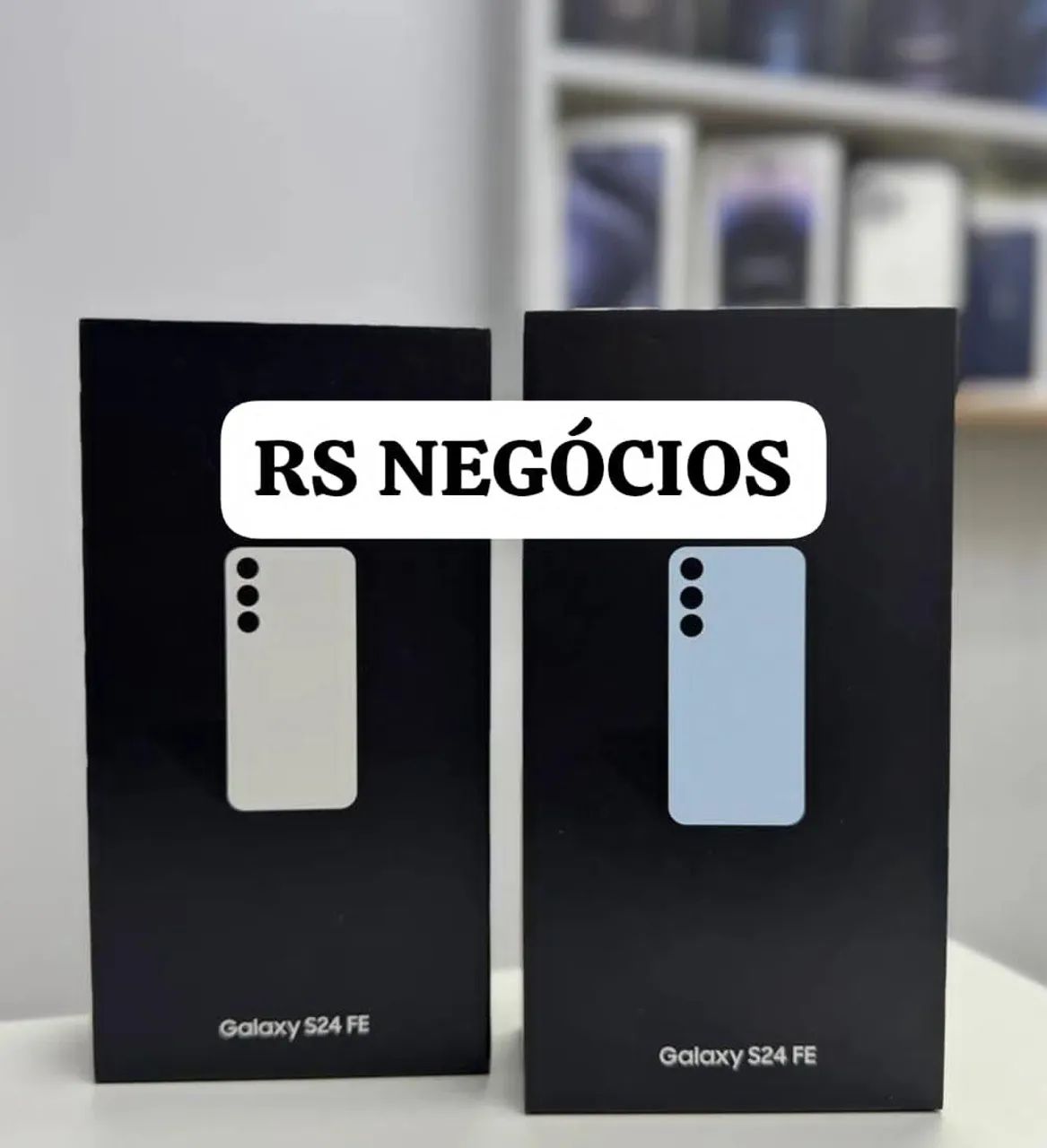 S24 FE 5G 128gb, Lacrado + NF (Até 12x)