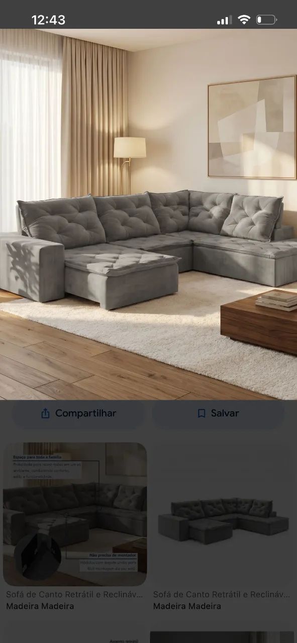 Vendo sofá de canto  - Foto 4