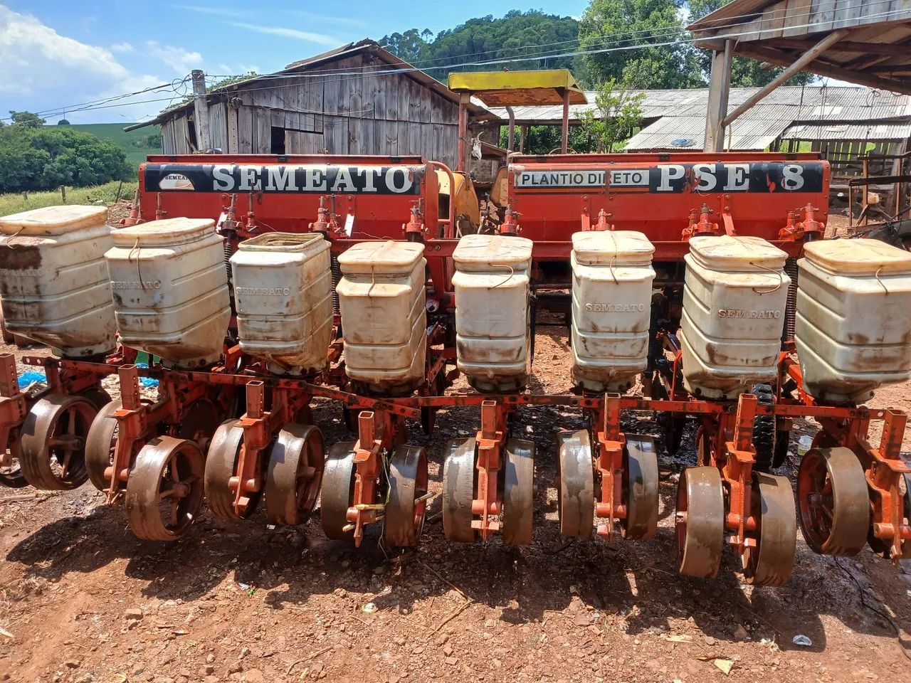 Plantadeira ps3 semeato 8 linha - Foto 4