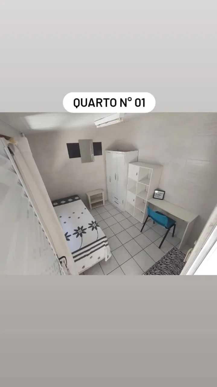Aluguel de quartos para moças.