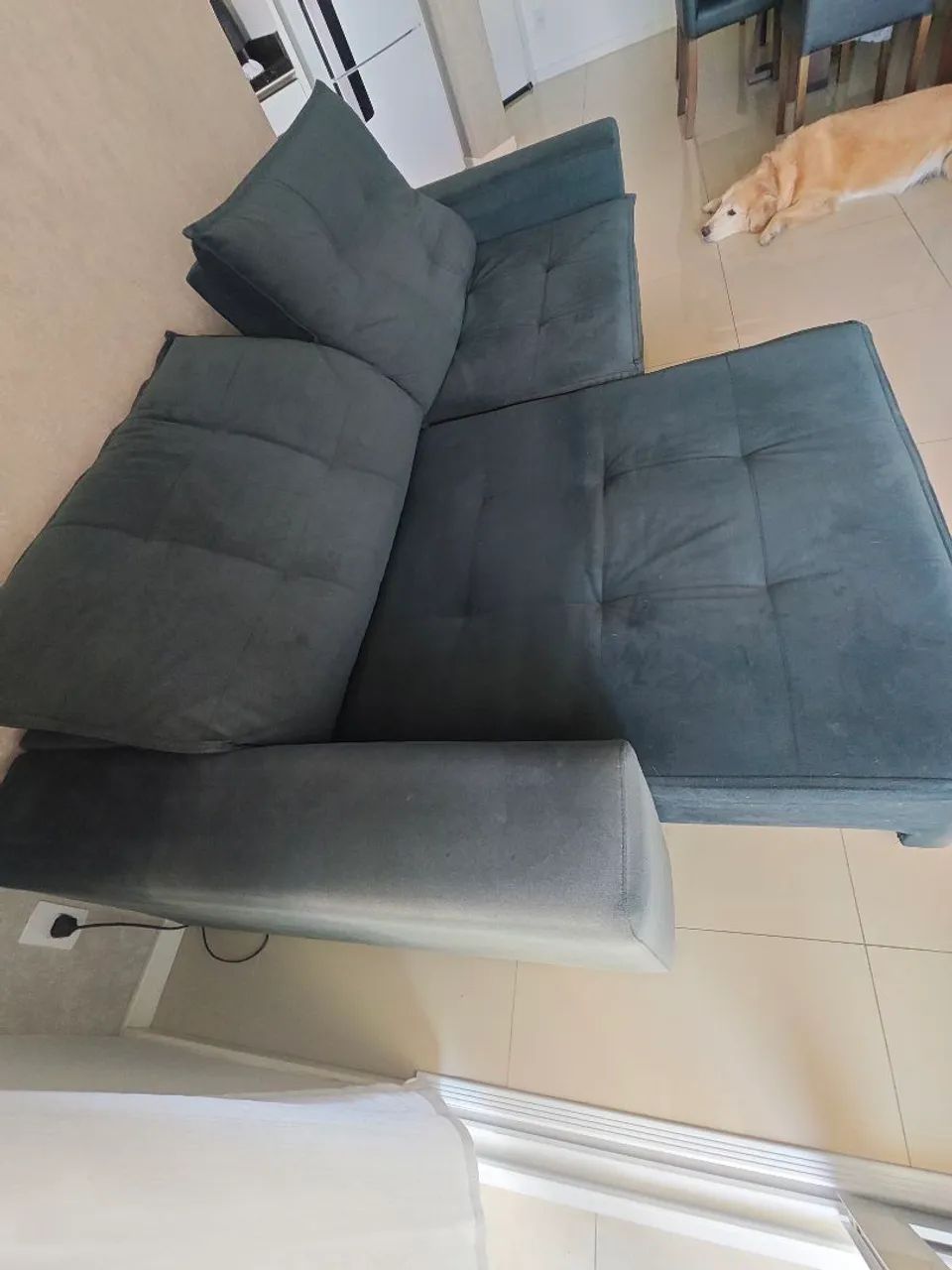 Vendo sofá de madeira italiana  - Foto 3