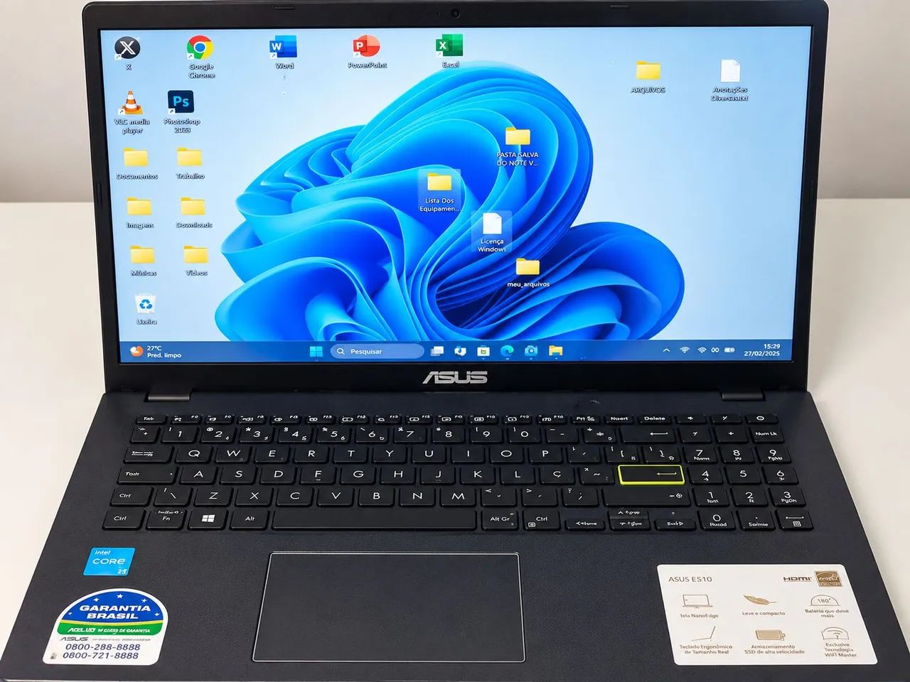 Notebook ASUS E510 15,6