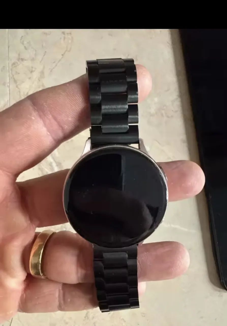 Pulseira De Metal Aço Inoxidável Premium Para Smartwatch Elos Com Fivela 22mm Para Vários  - Foto 4