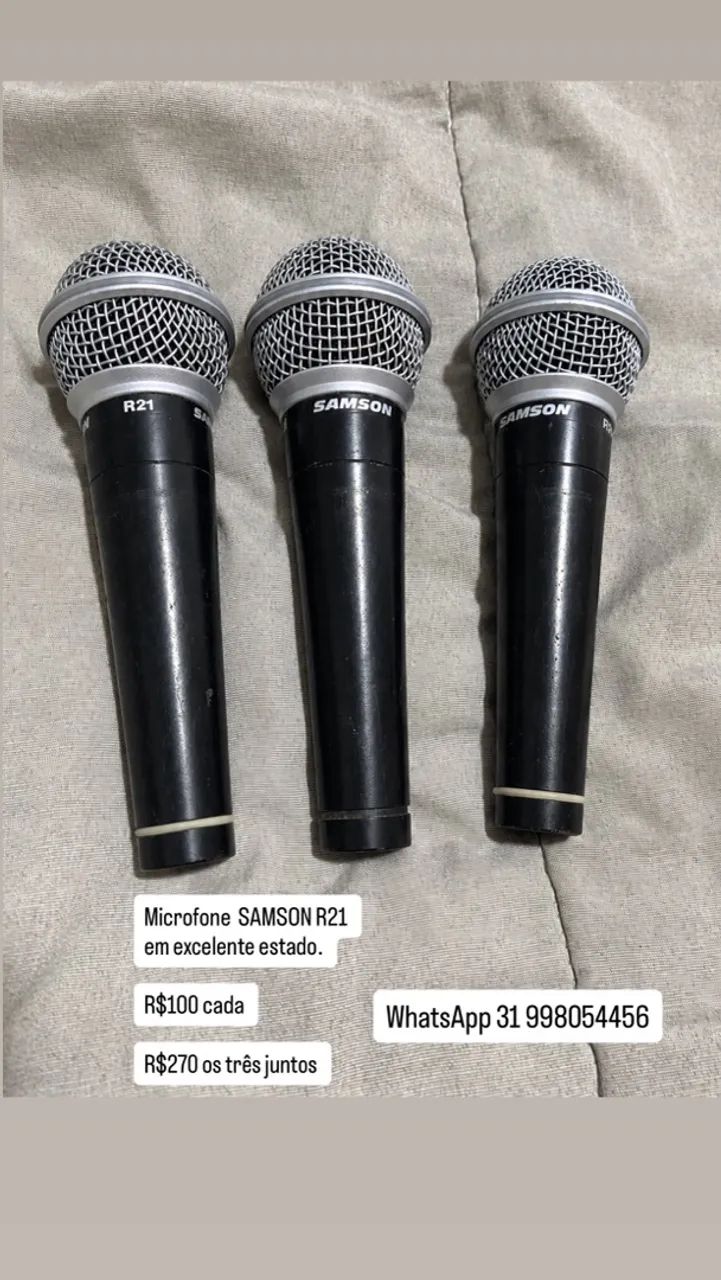 Microfone profissional 
